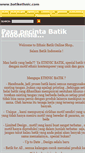 Mobile Screenshot of batikethnic.com