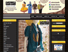 Tablet Screenshot of batikethnic.com